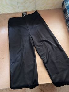 Black Wide Leg Trousers