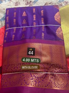 New Ethnic Pavadai Fabric/Saree with Blouse