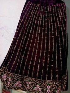 Elegant Embellished Anarkali Dress