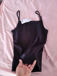 H&amp;M Ribbed Strappy Tank Top/Size-S