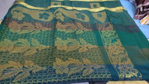 Elegant Green Saree