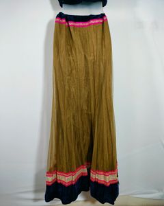 Tan With Navy Blue Skirt And Blouses (Women&#39;s)