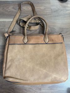 Beige Tote Bag