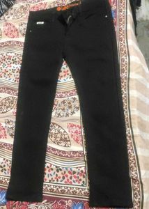 Black Partywear Denim Jeans