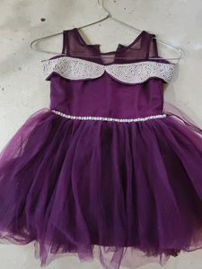 Very Beautiful Purple Baby Dress👗