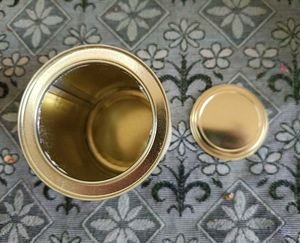 🛑 10 Empty Tin Container