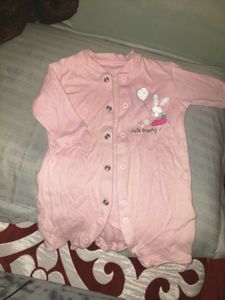 Cute Bunny Print Romper