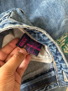 Kraus Blue High Waist Jeans