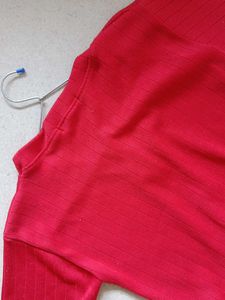 Red Chic Crop Top