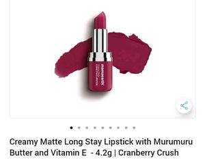 Mamaearth Creamy Matte Long Stay Lipstick Pack 1