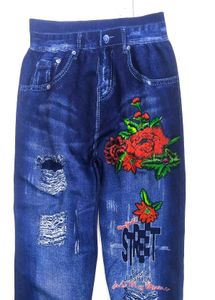Blue Jeans Color Jeggings For Girls And Women