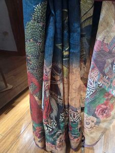 Elegant Floral Print Saree