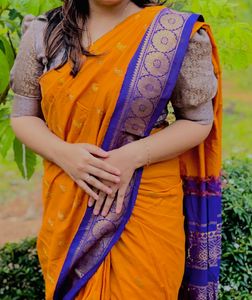 Elegant Yellow Saree