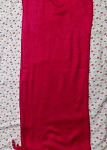 Pink Stole For Winter