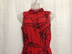Tommy Hilfiger Red Sleeveless Dress