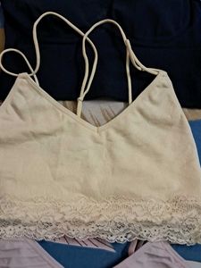 Combo Of Four Imported Fabric  Sports Bra