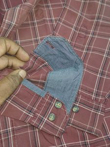 MOZZO Slim Fit Plaid Shirt