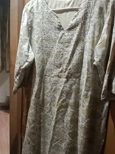 Muslin Silk Printed Kurti