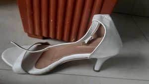White High heel sandals for women