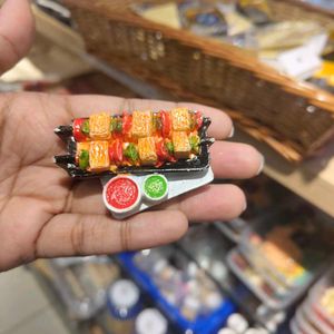 3 × Combo Food Magnets 🥪 🍕