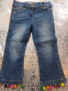 Girls Pom-Pom Jeans By NEXT