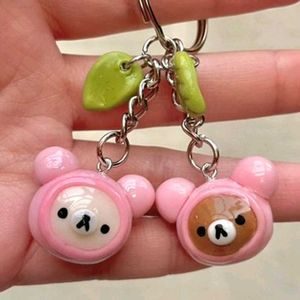 Cuddly Bear Clay Charms