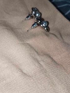 Pearl Flower Earrings