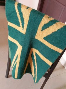 New Imported US Flag Pure Wool Stole
