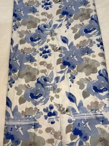 Glossy printed  Satin Fabric