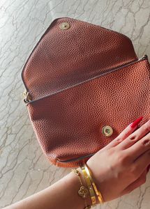 Zara Brown Crossbody Bag