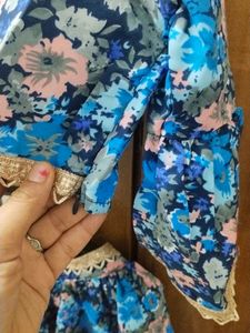Floral Lehenga Choli Set