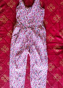 Floral jumpsuit