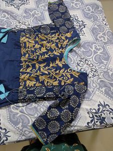 Embroidered kurti..full length v.good