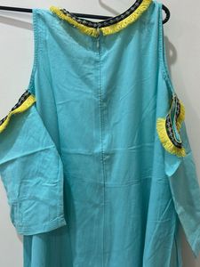 Elegant Blue Ethnic Dress