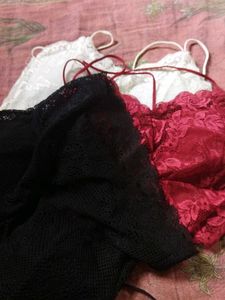 Lace Bralette Set