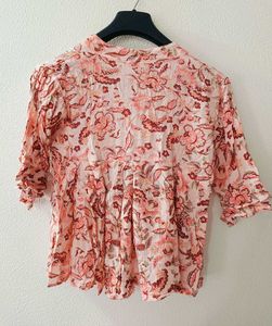 Floral Print Blouse