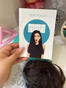 Nish Brand Real Hair Bun (brand New With Box)