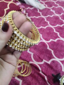 Gold Plated Bangles