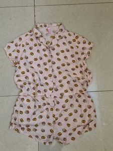 Cute Print Night Set