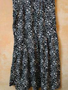 Deep Neck Gown