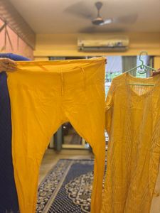 Yellow Kurta Set