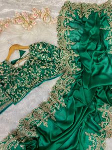 🆕🆕 Saree With Stitched Blouse