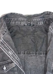 Vintage Black Denim Shirt
