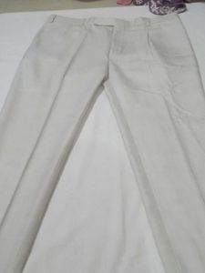 Off-White Pleated Trousers
