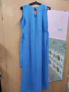 Stylish Blue Tunic Top (Z)
