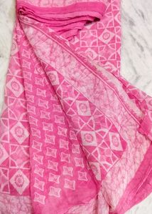 Beautiful Georgette Crush Saree