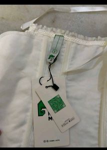 Elegant White Corset Top