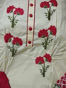 Cotton Unstitched Suit