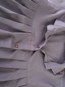 Elegant Purple Shirt Dress