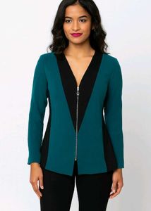Stylish Two-Tone Jacket